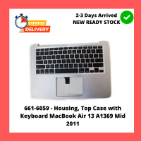 661-6059 - Housing, Top Case with Keyboard MacBook Air 13 A1369 Mid 2011