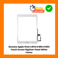 Genuine Apple iPad 6 2018 A1893 A1954 Touch Screen Digitizer Panel White Colour