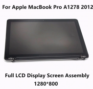 USED Genuine Full LCD Display Screen Assembly Upper Replacement Parts For Apple MacBook Pro 13" A1278 2012 MD101 MD102 Mid 2012