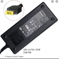 Adapter Charger Lenovo 20V-6.75A 135W USB Type