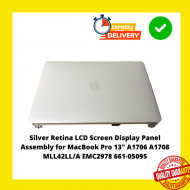 Apple Macbook Retina LCD Screen Display assembly for Macbook Pro 13" A1706 A1708 (Silver Grey)