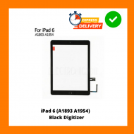 Genuine Apple iPad 6 2018 A1893 A1954 Touch Screen Digitizer Panel BLACK Colour