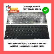 KEYBOARD (US ENGLISH) FOR MACBOOK PRO A1989/A1990 (MID 2018 - MID 2019)