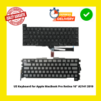New US Keyboard + Backlight for Apple MacBook Pro Retina 16" A2141 2019