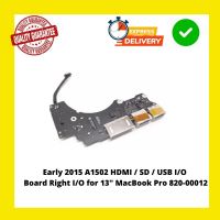 Early 2015 A1502 HDMI / SD / USB I/O Board Right I/O for 13" MacBook Pro 820-00012