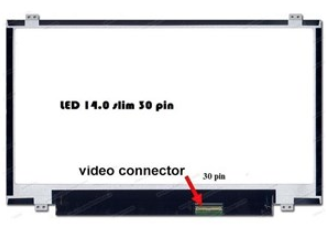 LCD 14.0 LED Slim - 30 Pin 