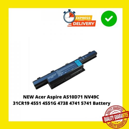 NEW Acer Aspire AS10D71 NV49C 31CR19 4551 4551G 4738 4741 5741 Battery