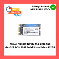 (SPECIAL-SHORT-NVME )Netac N930ES NVMe M.2 2242 SSD Gen3*2 PCIe 2242 Solid State Drive 512GB