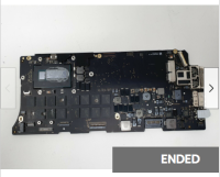 Apple MacBook Pro 13" A1502 MotherBoard Logic Board i5 CPU 820-3476-A Faulty