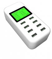 Smart USB Charger with LCD Display