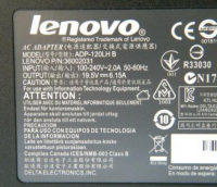 19.5v 6.15A adapter for Lenovo 5.5mmX2.5mm 