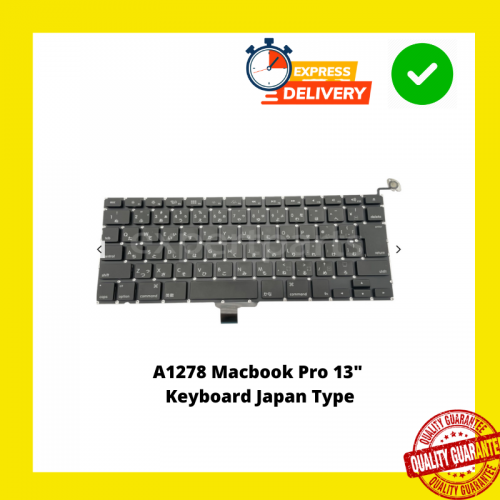 Original for Macbook pro 13.3'' A1278 JP Japanese layout Keyboard replacement 2008-2012