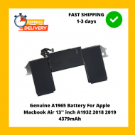 Genuine A1965 Battery For Apple Macbook Air 13'' inch A1932 2018 2019 4379mAh