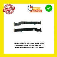 New A1932 USB I/O Power Audio Board Cable 821-01528-A For Macbook Air 13" A1932 RIO flex cable Late 2018 MRE82
