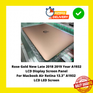 Rose Gold New Late 2018 2019 Year A1932 LCD Display Screen Panel For Macbook Air Retina 13.3" A1932 LCD LED Screen
