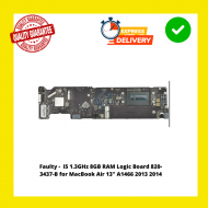 Faulty - i5 1.3GHz 8GB RAM Logic Board 820-3437-B for MacBook Air 13" A1466 2013 2014