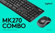 Logitech Wireless Keyboard & Mouse Combo MK270 